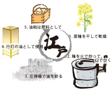 江戸時代の油サイクル